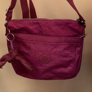 Kipling Purple Purse